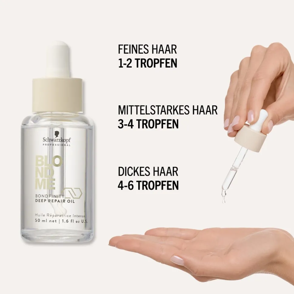 Schwarzkopf Blondme Bondfinity Deep Repail Oil 50 ml