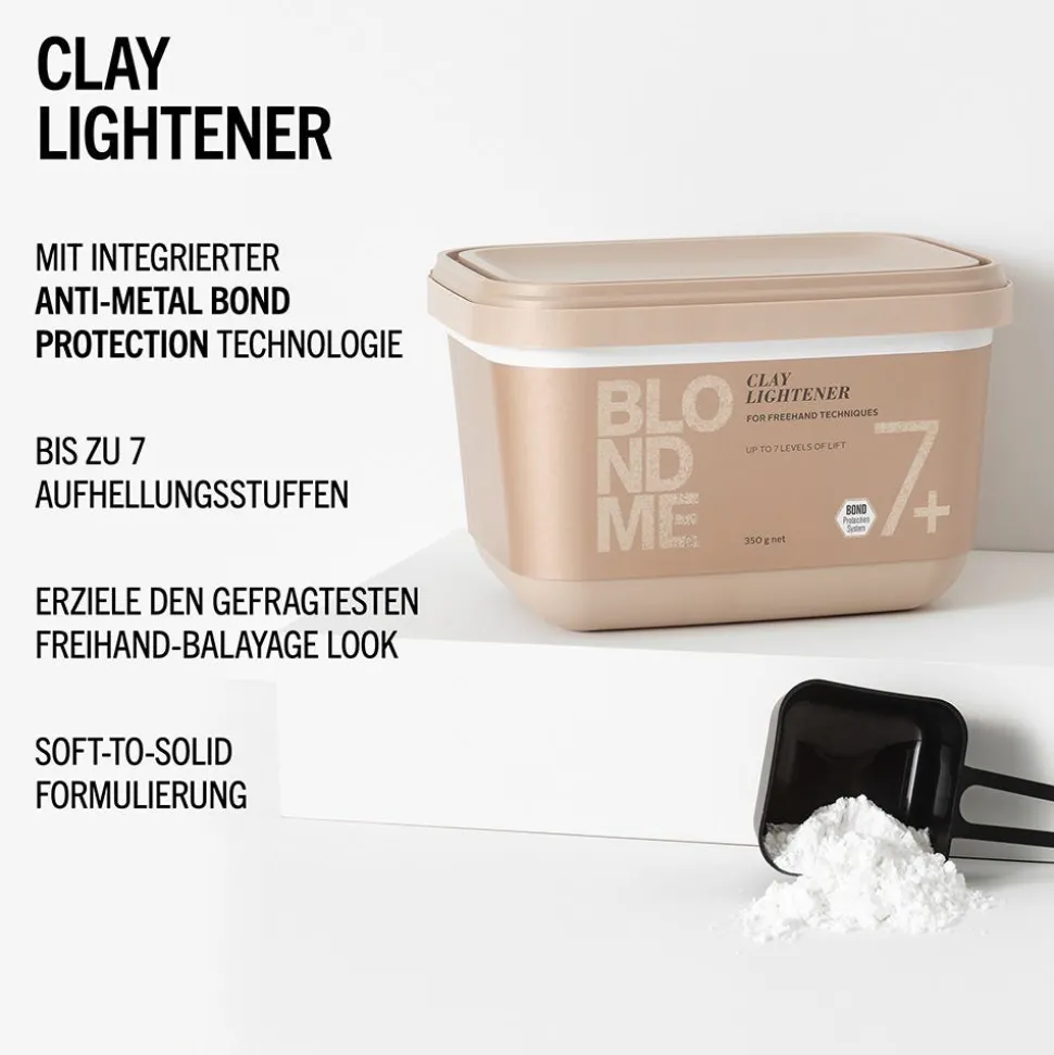 Schwarzkopf Blondme Clay Lightener 7+ 350 g