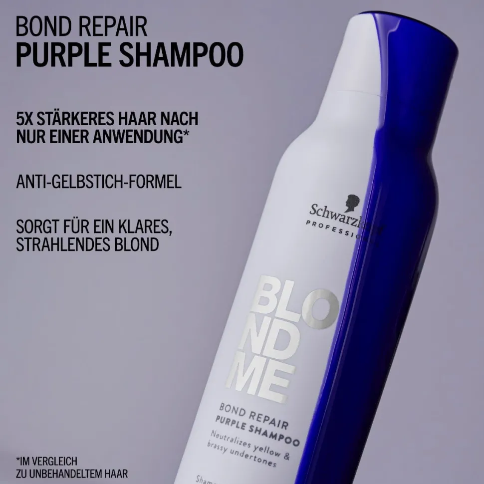 Schwarzkopf Blondme Purple Toning Shampoo 1000 ml