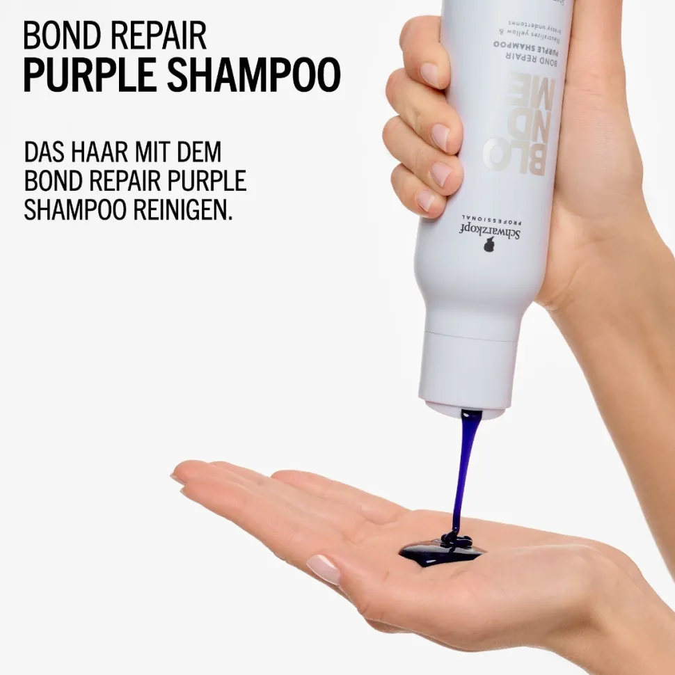 Schwarzkopf Blondme Purple Toning Shampoo 1000 ml