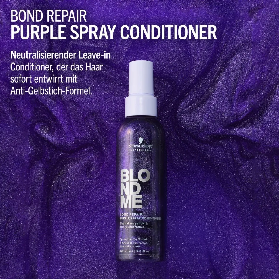 Schwarzkopf Blondme Purple Toning Spray Conditioner 150 ml