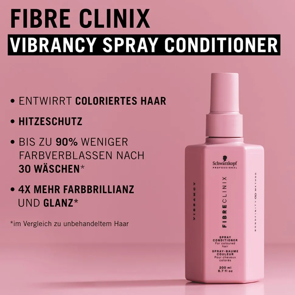 Schwarzkopf Fibre Clinix Vibrancy Spray Conditioner 200 ml