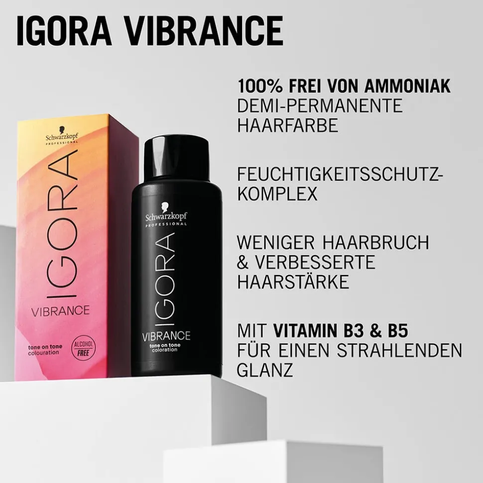 Schwarzkopf Igora Vibrance 9-57 Extra Hellblond Gold Kupfer 60 ml