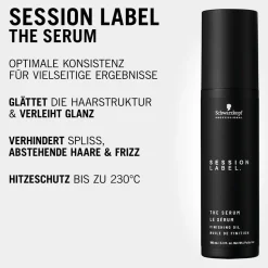 Schwarzkopf Session Label The Serum Finishing Oil 100 ml