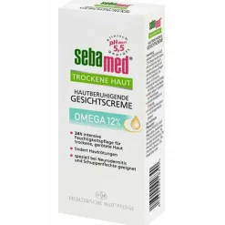 sebamed Hautberuhigende Gesichtscreme Omega 12% 50 ml