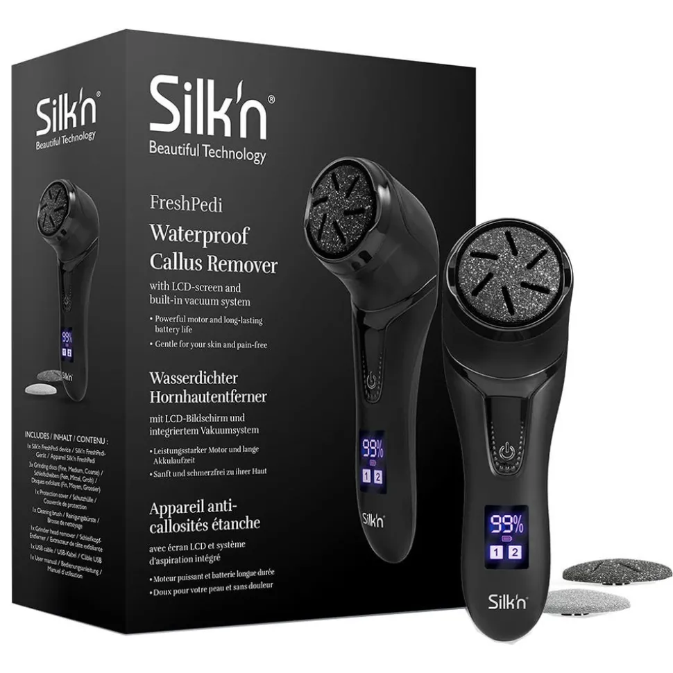 Silk'n Fresh Pedi Hornhautentferner Black