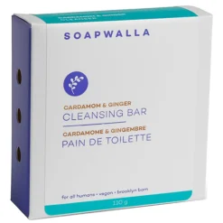SOAPWALLA Cardamom & Ginger Cleansing Bar 110 g