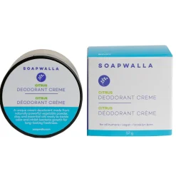 SOAPWALLA Deodorant Cream Original Citrus 57 g