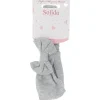 Solida Haarband grau mit Schleife Kids