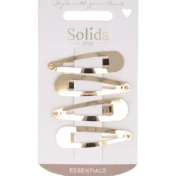 Solida Haarclip Gold Shiny