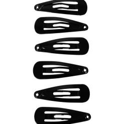 Solida Haarclip schwarz shiny