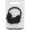 Solida Haargummi Perlen schwarz 1Stk.