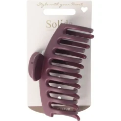 Solida Haarklammer bordeaux