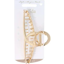 Solida Haarklammer gold