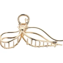 Solida Haarklammer Schleife gold