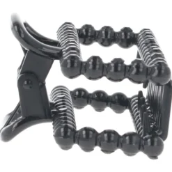 Solida Haarklammer schwarz Strass