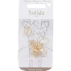 Solida Haarpiercings mit Perlen & Muscheln gold