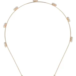 Solida Haarreif gold Blumenapplikation