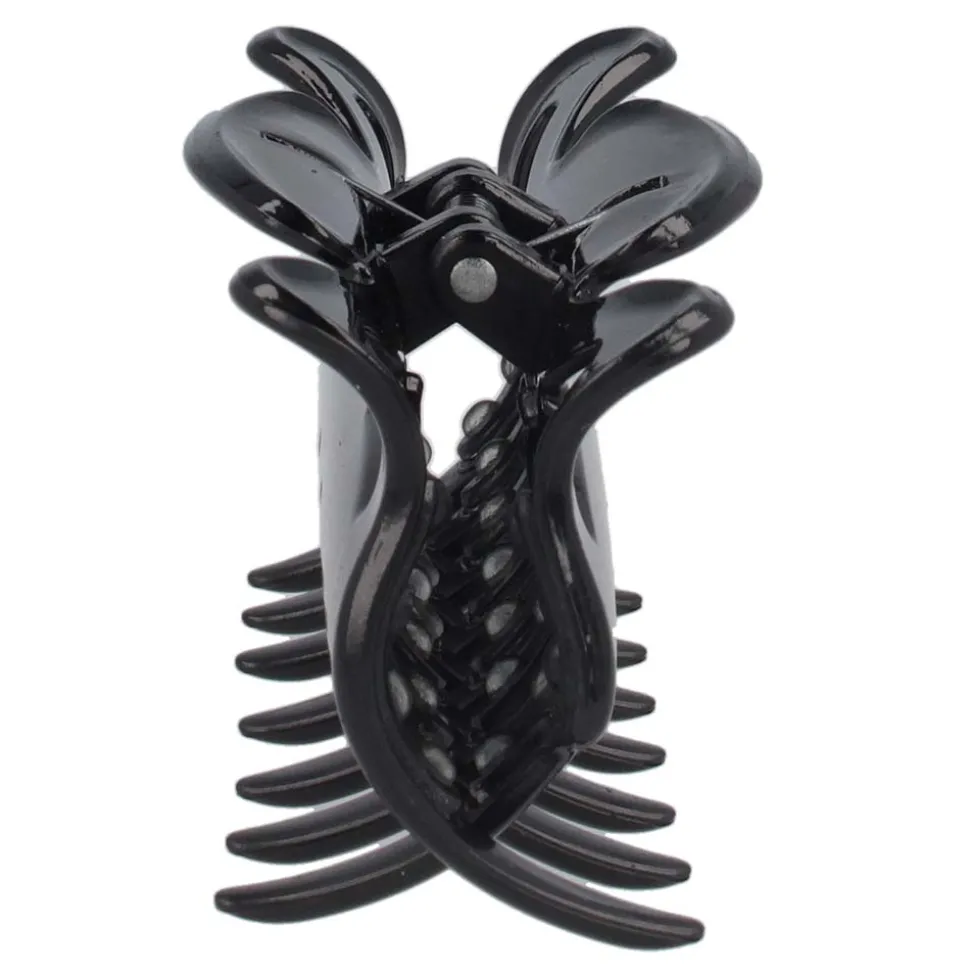 Solida Wasserwellklammer rutschfest Schwarz 10 cm