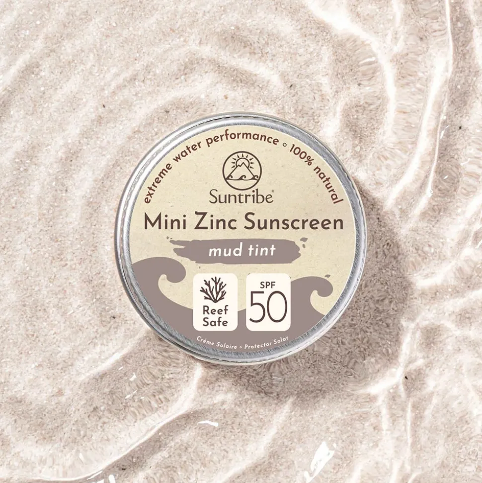 Suntribe Zink Sucscreen Sonnencreme LSF 50 Sport beige 15 g