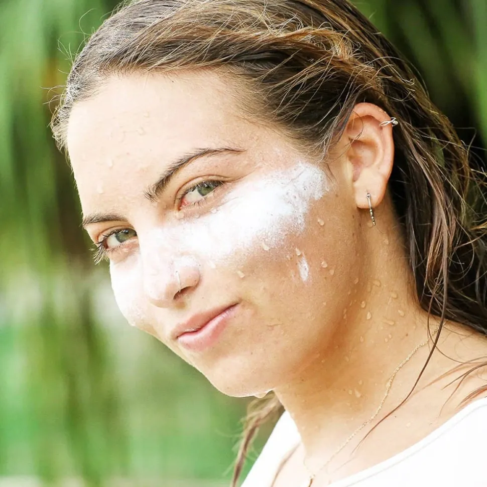 Suntribe Zink Sunscreen Sonnencreme LSF 30 Sport weiß 45 g