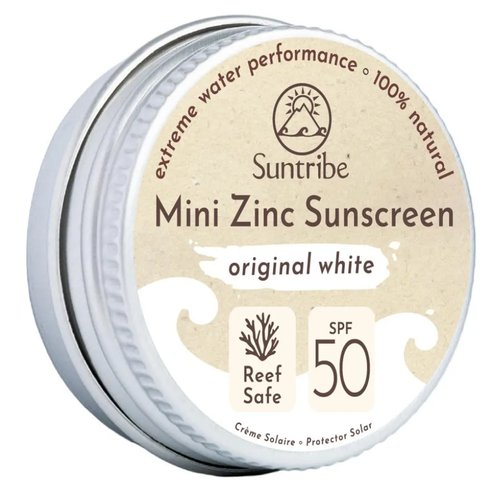 Suntribe Zink Sunscreen Sonnencreme LSF 50 Sport weiß 15 g
