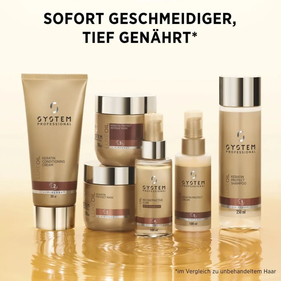 System Professional Lipid Code LuxeOil Keratin Protect Cream 95 ml