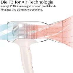 T3 Afar Leichter Haartrockner in Reisegröße