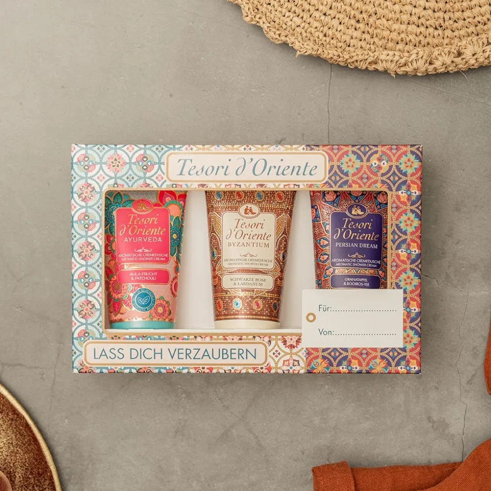 Tesori d´ Oriente Geschenkset Cremeduschen 3 x 75 ml