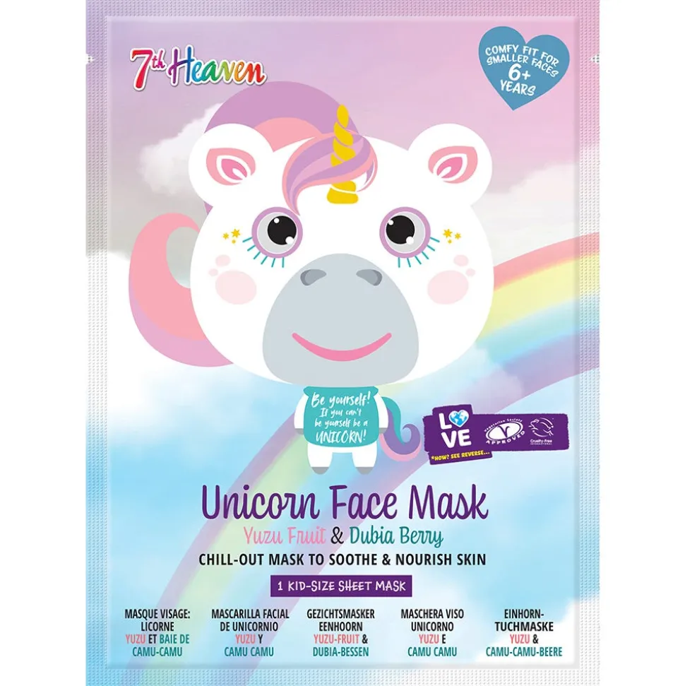 7th Heaven Animal Unicorn Face Maske 27g
