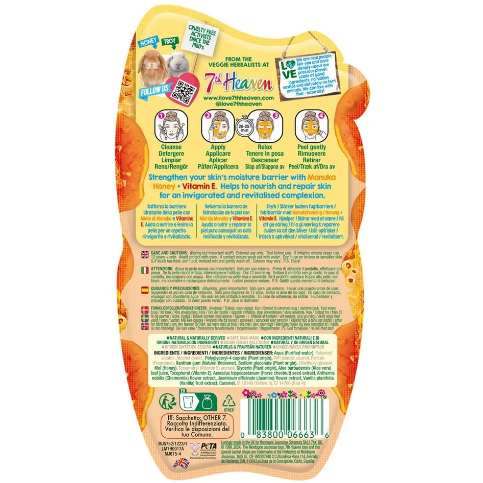 7th Heaven Manuka Honey Peel-Off 10 ml