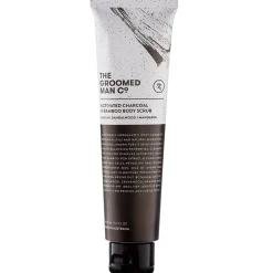 The Groomed Man Activated Charcoal Body Scrub 170 ml