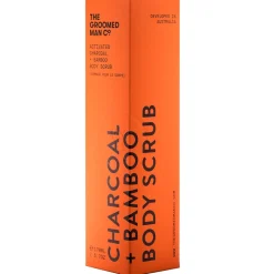 The Groomed Man Activated Charcoal Body Scrub 170 ml