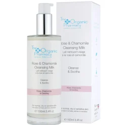 The Organic Pharmacy Rose & Chamomile Cleansing Milk 100 ml