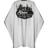 The Shave Factory Premium Stripes Barber Cape