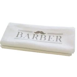 Trend-Design Barber Towel Rasierhandtuch weiß / barber towel