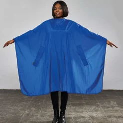 Trend-Design Classic Haarschneideumhang Blau