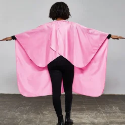 Trend-Design Haarschneideumhang Skinny soft pink