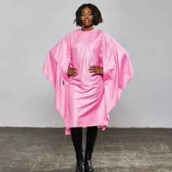 Trend-Design Haarschneideumhang Skinny soft pink