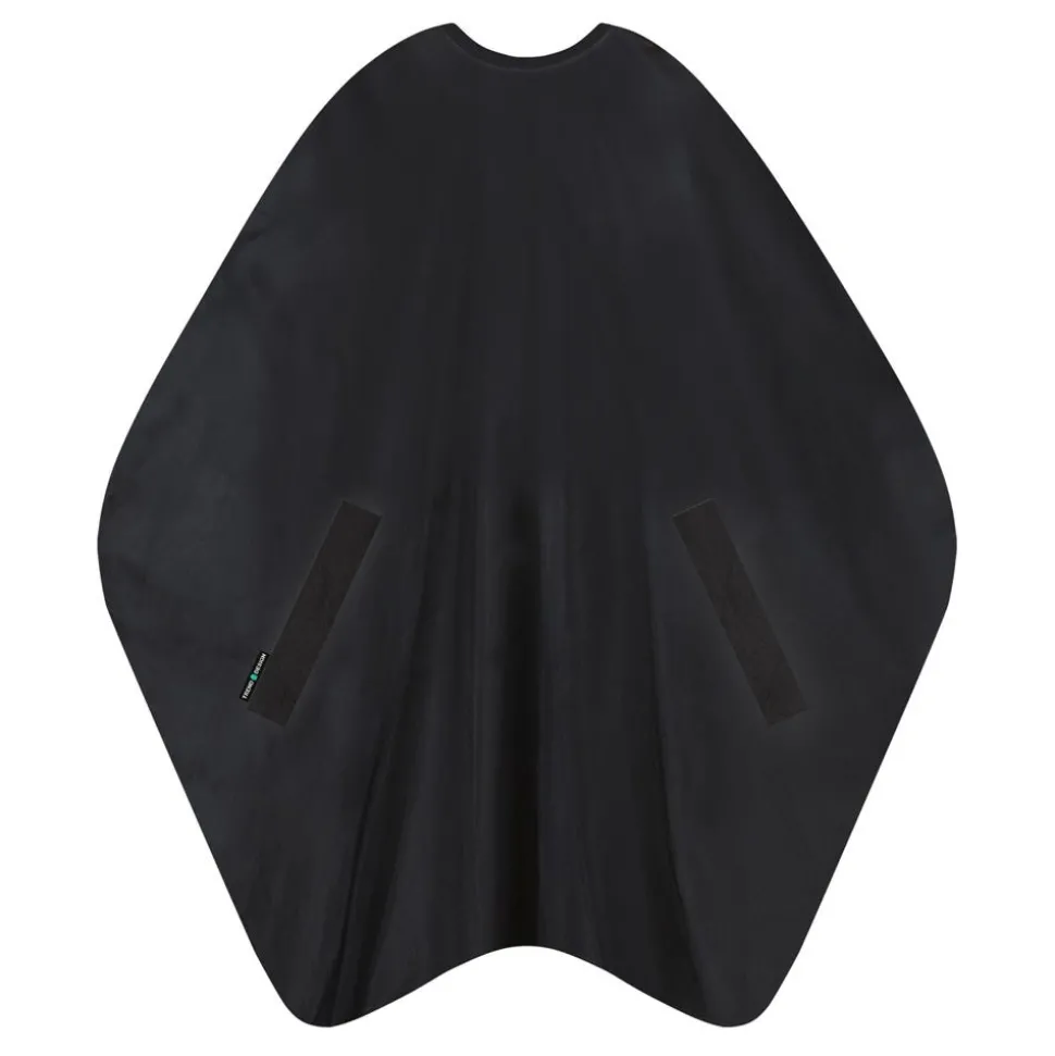 Trend-Design NANO Compact Uni Färbeumhang mit Druckverschluss Schwarz