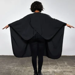 Trend-Design NANO Compact Uni Färbeumhang mit Druckverschluss Schwarz