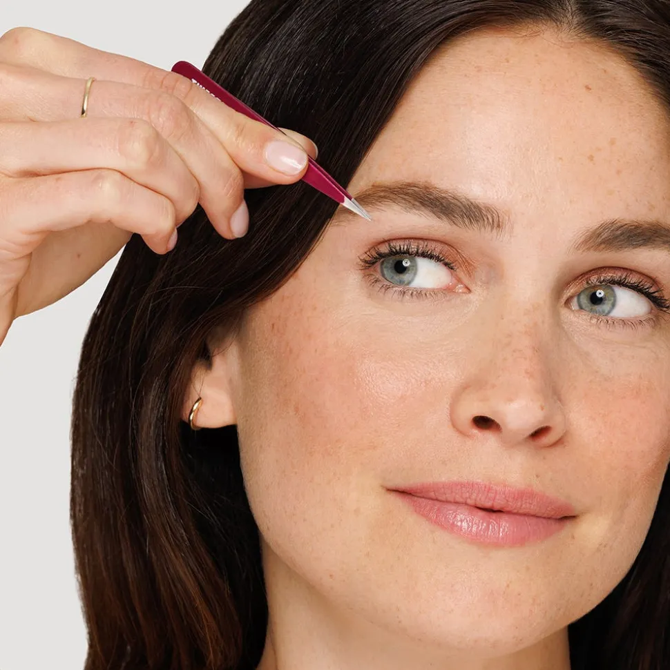 Tweezerman Celestial Fuchsia Mini Slant Tweezer