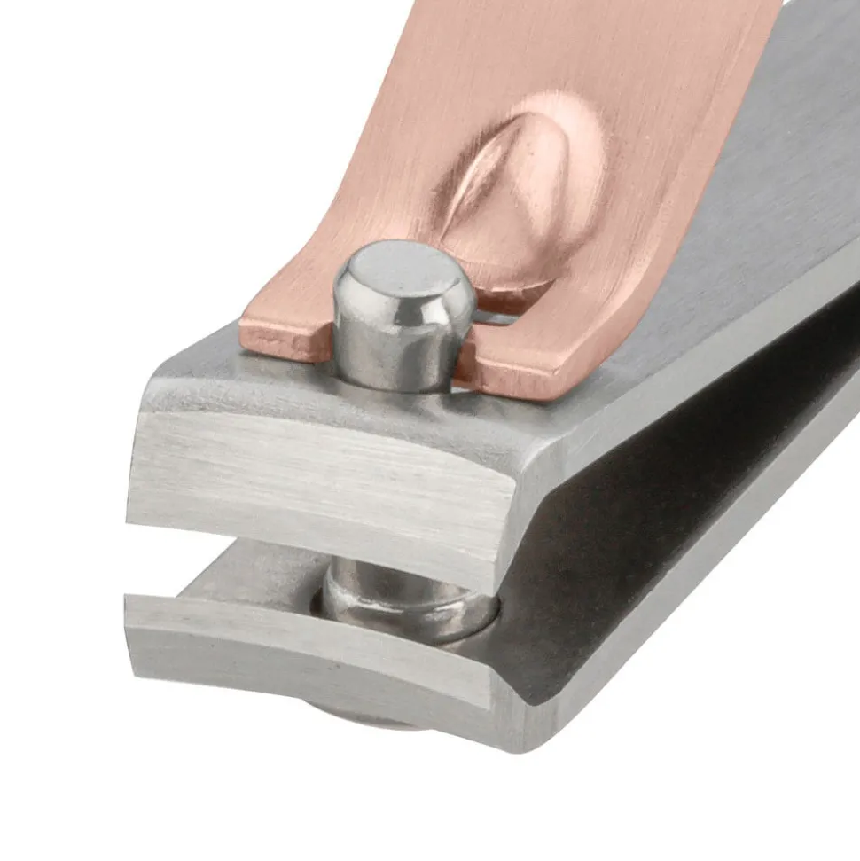 Tweezerman Combo Clipper Set Nagelknipser Rose Gold