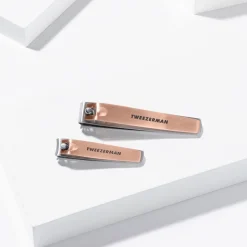 Tweezerman Combo Clipper Set Nagelknipser Rose Gold