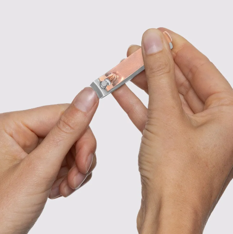 Tweezerman Combo Clipper Set Nagelknipser Rose Gold