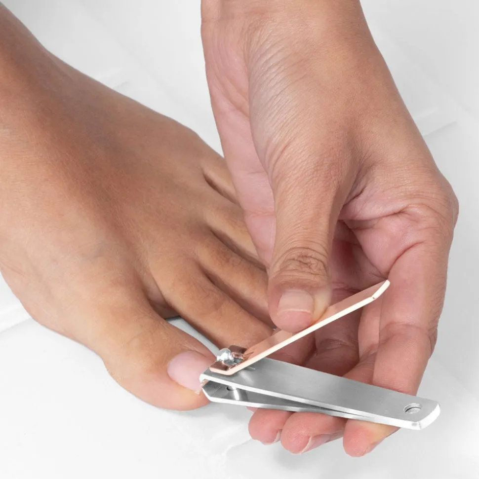 Tweezerman Combo Clipper Set Nagelknipser Rose Gold