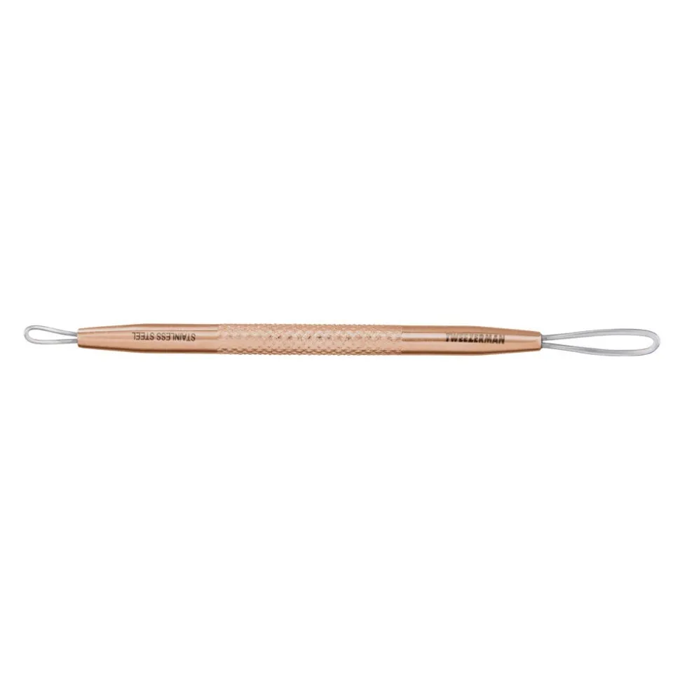 Tweezerman No-Slip Skin Care Tool Mittesserentferner Rose Gold
