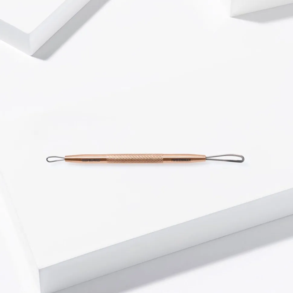 Tweezerman No-Slip Skin Care Tool Mittesserentferner Rose Gold