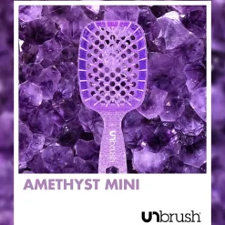 UNbrush Detangling Hair Brush Mini Amethyst