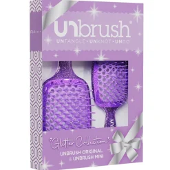 UNbrush Glitter Duo Set Amethyst Lavender